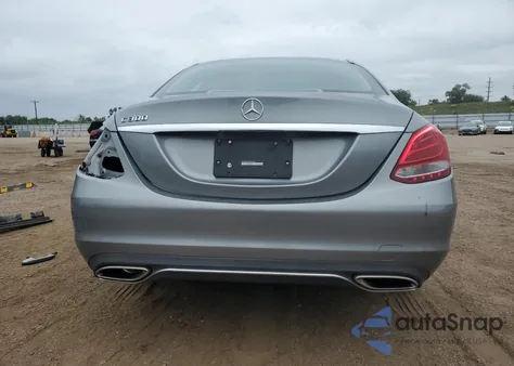 2015 Mercedes-Benz C 300 from USA, damaged, VIN 55SWF4JB5FU058064